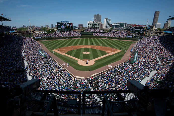 General view of Wrigley Field